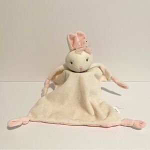 Stephen Joseph Baby Bunny Lovey Ballerina White Pink Soft Security Blanket Girl